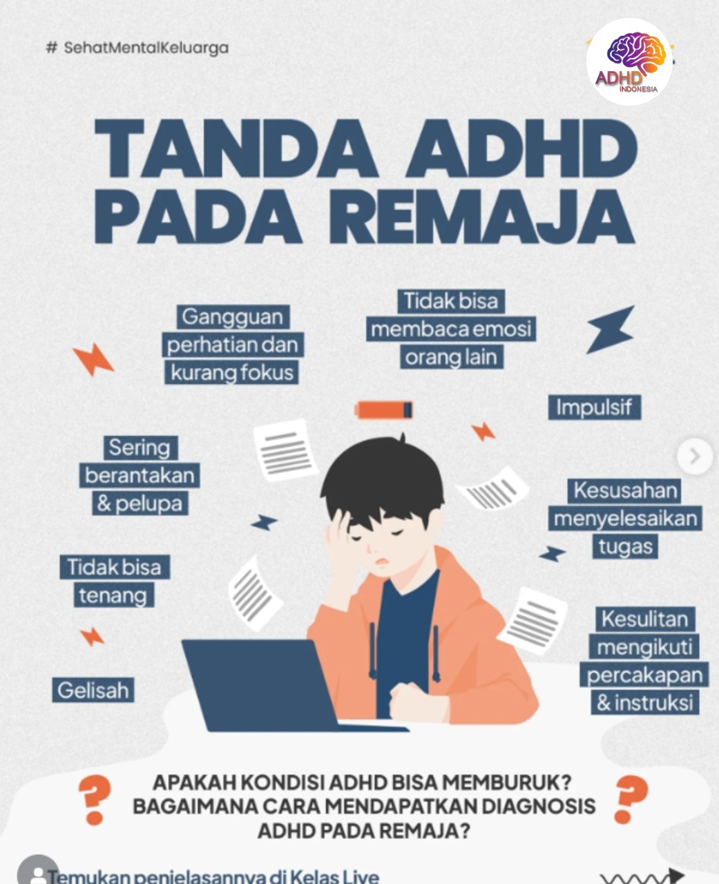 Screening ADHD Non-Diagnostik: Edukasi Awal bagi Orang Tua di Kabupaten Kaimana